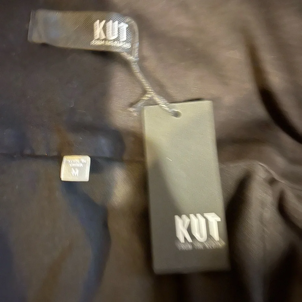 Lot of 2 Kut from the Kloth Black and Blue Jean Jackets - Picture 7 of 7